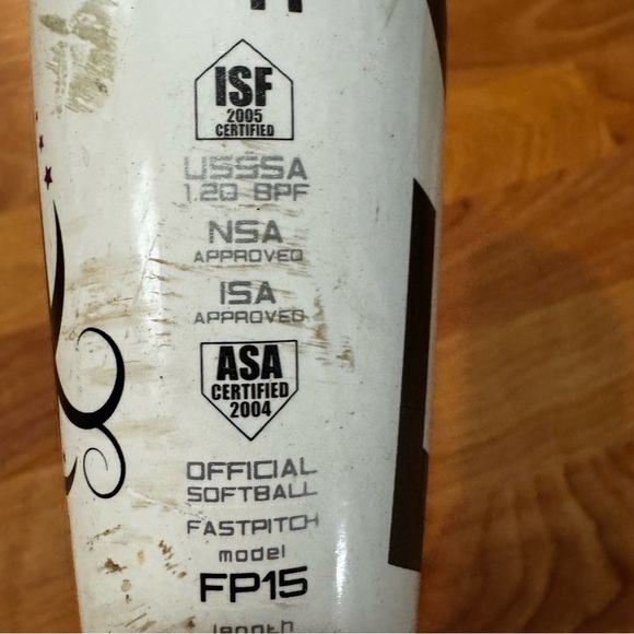 Vtg Easton Synergy Fastpitch Softball Bat Model FP15 28” 17 Oz 2 1/4” Barrel -11 - Picture 7 of 12